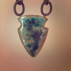 Dandy Jewelry-One of a kind arrowhead necklace.